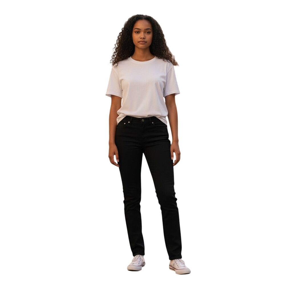 Ralph Lauren Women Black 5 Pocket Design Skinny Jeans Size 2